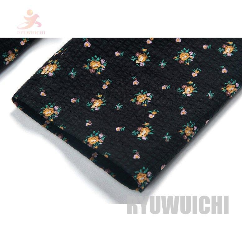 在庫あり 即出荷可 ワンピース ロングワンピース 花柄 小花柄 スタンドカラー 長袖 フェミニン 大人ガーリー 食事会 パーティー ブラック オレンジ 美人 モダン ワンピース 商品到着後レビューと評価を書く 問い合わせページ にご連絡頂ければ850円返金致します