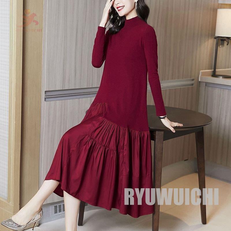 人気を誇る 膝下丈 アシンメトリー ハイネック 長袖 ニットワンピース オフィスカジュアル 食事会 女子会 可愛い 母親 ママ 大人可愛い フェミニン ワンピース 商品到着後レビューと評価を書く 問い合わせページ にご連絡頂ければ850円返金致します Demolition