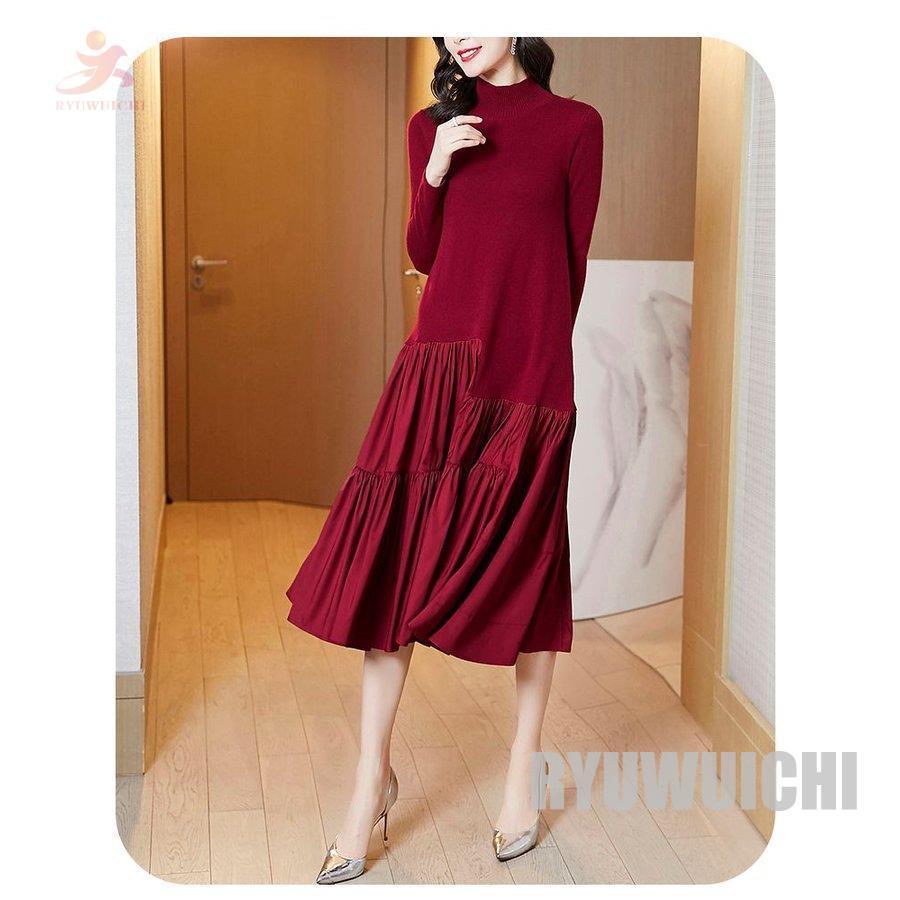 人気を誇る 膝下丈 アシンメトリー ハイネック 長袖 ニットワンピース オフィスカジュアル 食事会 女子会 可愛い 母親 ママ 大人可愛い フェミニン ワンピース 商品到着後レビューと評価を書く 問い合わせページ にご連絡頂ければ850円返金致します Demolition