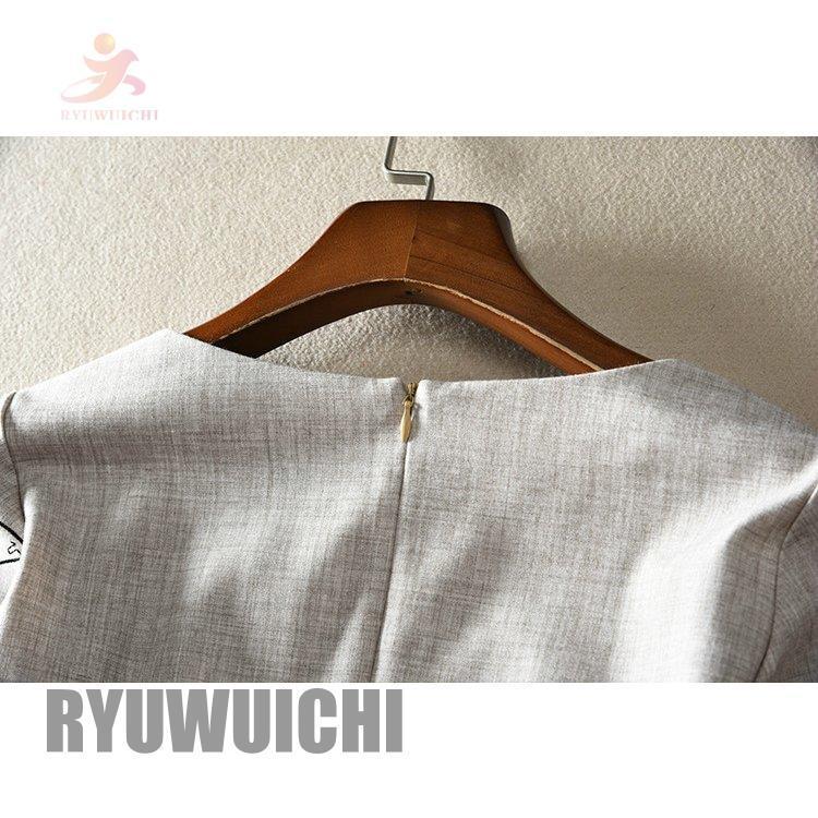 新品登場 花柄 刺繍 パーティードレス 披露宴 結婚式 ワンピース ドレス タイトワンピ お洒落 女子会 休日 ミセス ブラック ベージュ ラウンドネック 和テイスト パーティドレス 商品到着後レビューと評価を書く 問い合わせページ にご連絡頂ければ850円返金致します