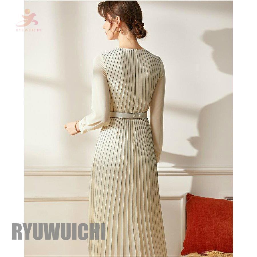 高質で安価 ワンピース 透け感 プリーツ ウエストマーク カシュクール 無地 フェミニン お出かけファッション 清楚 休日 お出かけ 母親 定番 ママ 休日スタイル パーティドレス サイズ Xl Binghamtonhots Com