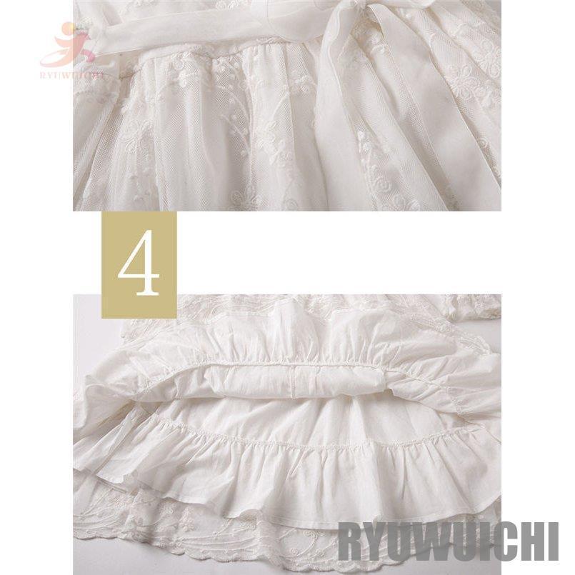 ワンピース 子供 ベビー  長袖 女の子 レース 可愛い ベビードレス ガールズ おしゃれ キッズ 女の子服 春秋の画像