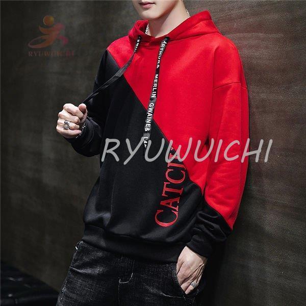 国内正規総代理店アイテム パーカー 秋物 メンズ トレーナー 長袖 服 秋 ミックスカラー スウェット トレーナー メンズ 秋服 メンズ おしゃれ フード付き シンプル アウター パーカー サイズ L Www Sohojapanesedining Com