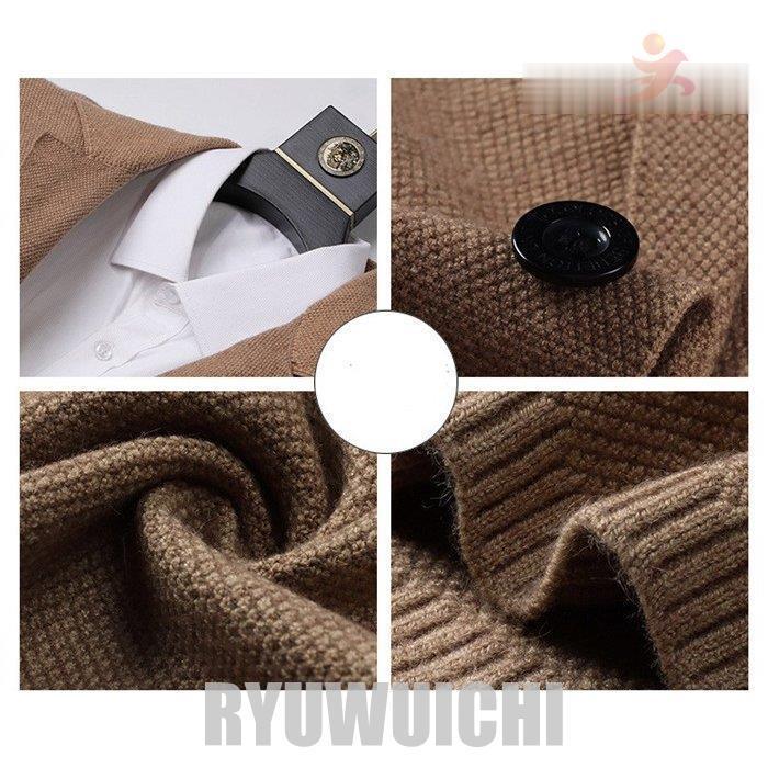 メンズジャケット ニットカーディガン アウター 春秋 ビジネス 紳士用 ジャケット メンズジャケット ニットカーディガン アウター 春秋 ビジネス 紳士用