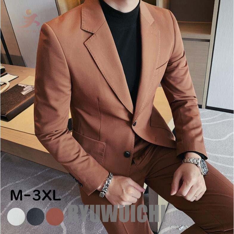 サイン・掲示用品 パネル ビジネススーツ メンズ ダブルスーツ 2点