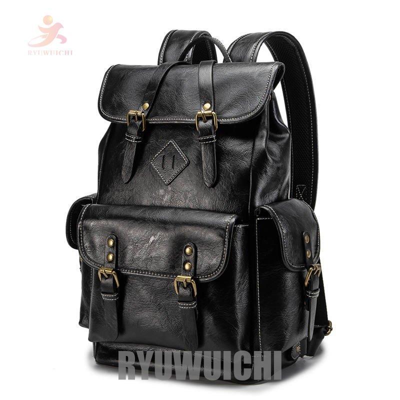 リュック 大人リュック 代 30代 40代 メンズ リュックサック Puレザー リュックバッグ 鞄 おしゃれ旅行 Pcバッグ 中学生 高校生 アウトドア かばん 大容量 Ry16 Fastnkxg1959 龍一ストア 通販 Yahoo ショッピング