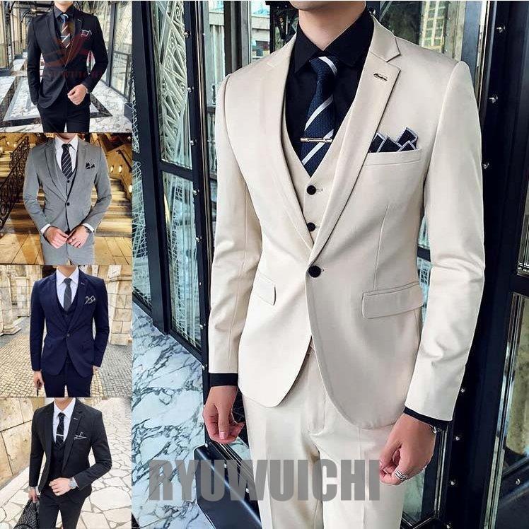 ビジネススーツ メンズ スーツセットアップ 2点セット ジャケット パンツ フォーマルスーツ 結婚式スーツ シングルボタン スリムスーツ 夏 パーティー 紳士服 Ry16 Fastnkxg61 龍一ストア 通販 Yahoo ショッピング
