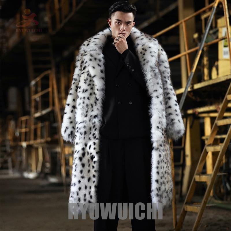 ヒョウ柄 毛皮コート ファーコート メンズ ビジネスコート 厚手ジャケット カジュアル 男性用 フェイクファー アウター 防寒服 防風 暖かい カッコイイ 新作 Ry16 Fastnkxg691 龍一ストア 通販 Yahoo ショッピング