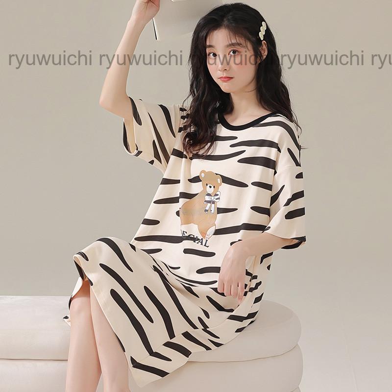 取り寄せ ワンピースパジャマ ルームウェア レディース 半袖 柄付き 薄手 涼しい 部屋着 ホテル 春夏用 可愛い パジャマ Ry19 Ntsy139 龍一ストア 通販 Yahoo ショッピング