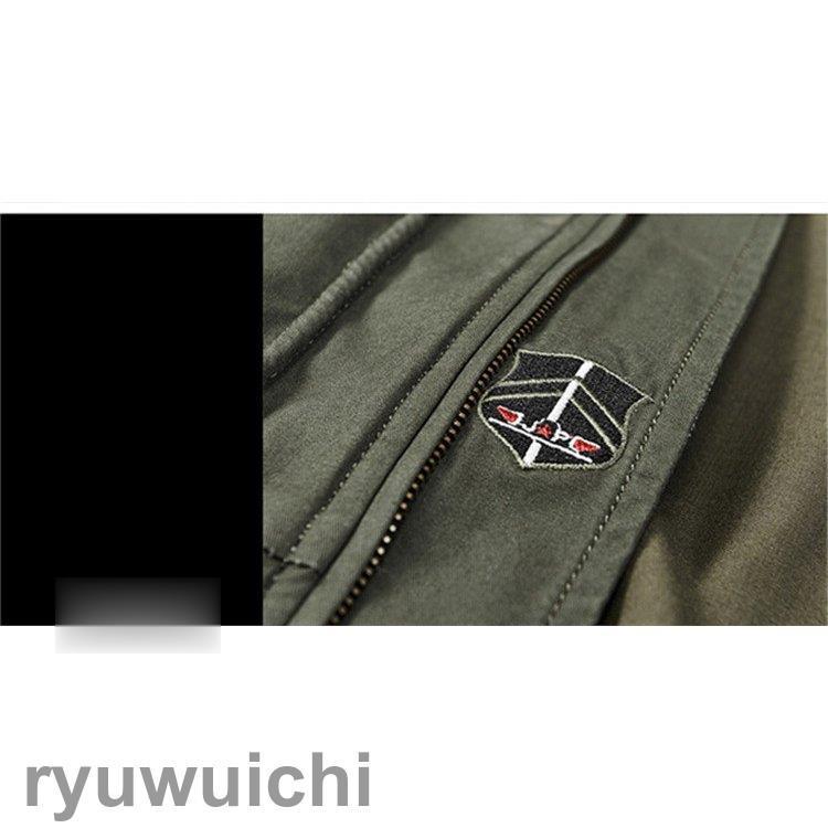 ミリタリージャケット メンズ ブルゾン MA-1 MA1 英文字 ミリタリー系