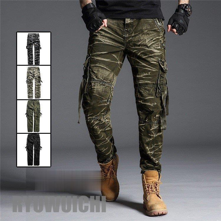 アメリカ軍 BDU カーゴパンツ Mサイズ ブラック リップストップ