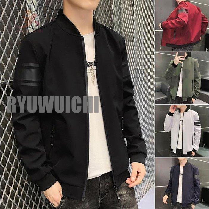 ブルゾン メンズ 春秋 大きいサイズ 春秋アウター コート 無地 Ma 1ジャケット メンズ ゆったり ストレッチトップス フライトジャケット 新作登場 Ry1210 Fyns1453 龍一ストア 通販 Yahoo ショッピング