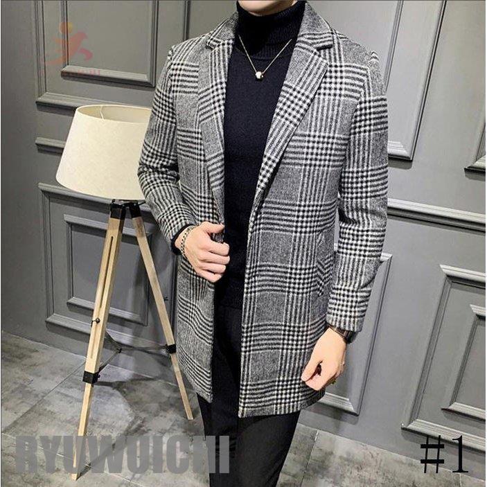 新春SALE！ チェスターコート メンズ 大きいサイズ アウター 無地 トレンチコート メンズ ロング丈 通勤 【2297526785】(13572円)