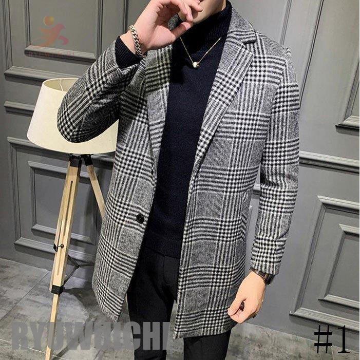 新春SALE！ チェスターコート メンズ 大きいサイズ アウター 無地 トレンチコート メンズ ロング丈 通勤 【2297526785】(13572円)