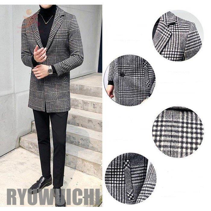 チェスターコート メンズ 大きいサイズ アウター 無地 トレンチコート メンズ ロング丈 通勤 5cm メンズ チェスターコート 大きいサイズ アウター 無地 トレンチコート ロング丈 通勤