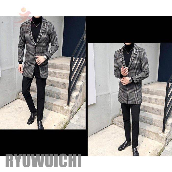 チェスターコート メンズ 大きいサイズ アウター 無地 トレンチコート メンズ ロング丈 通勤 5cm メンズ チェスターコート 大きいサイズ アウター 無地 トレンチコート ロング丈 通勤