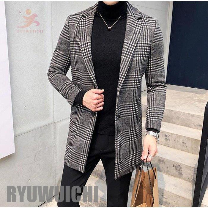 チェスターコート メンズ 大きいサイズ アウター 無地 トレンチコート メンズ ロング丈 通勤 5cm メンズ チェスターコート 大きいサイズ アウター 無地 トレンチコート ロング丈 通勤