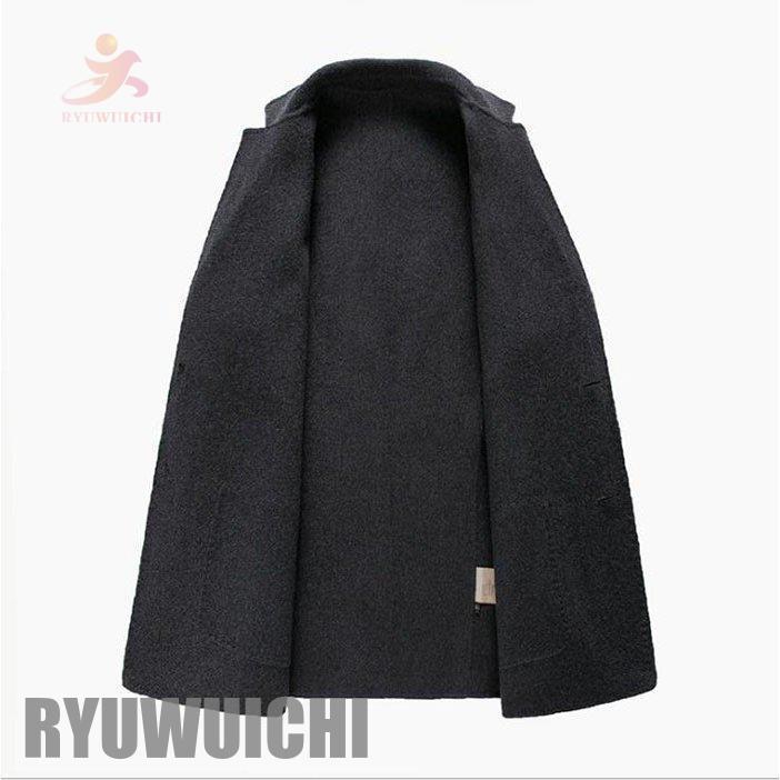 チェスターコート メンズ 大きいサイズ アウター 無地 トレンチコート メンズ ロング丈 通勤 メンズ チェスターコート 大きいサイズ アウター 無地 トレンチコート ロング丈 通勤 13cm 5cm