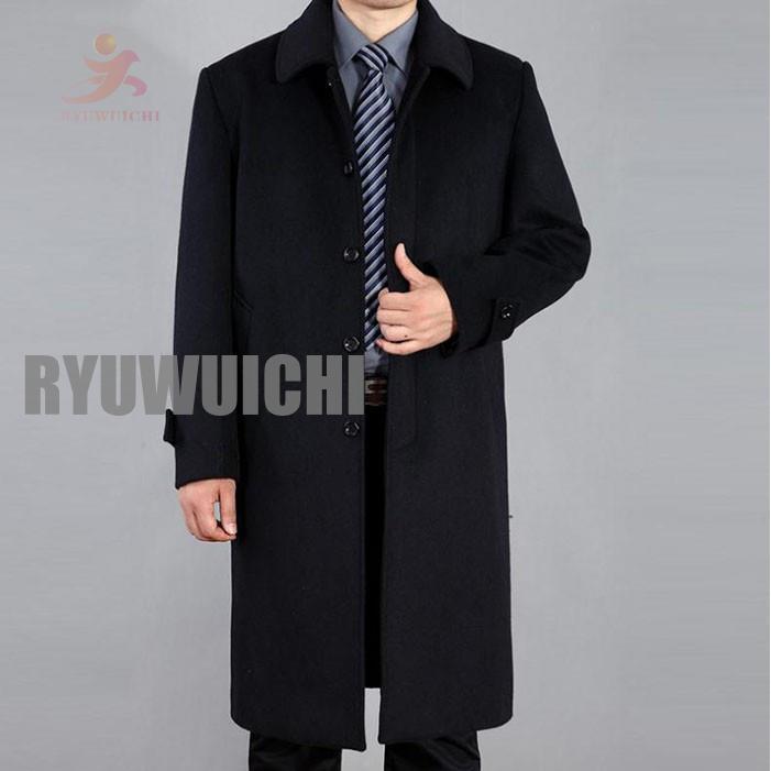 【国産】 チェスターコート メンズ 大きいサイズ アウター 無地 トレンチコート メンズ ロング丈 通勤 【1752933485】(10355円)