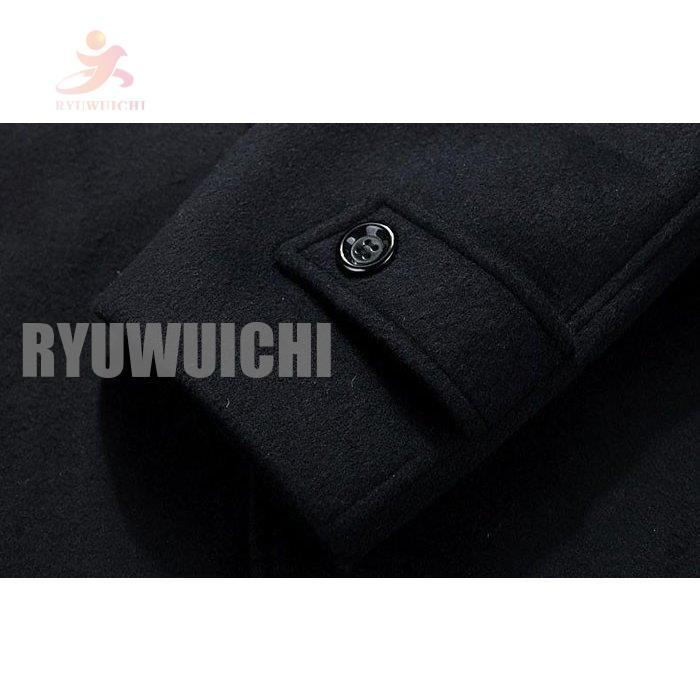 【国産】 チェスターコート メンズ 大きいサイズ アウター 無地 トレンチコート メンズ ロング丈 通勤 【1752933485】(10355円)