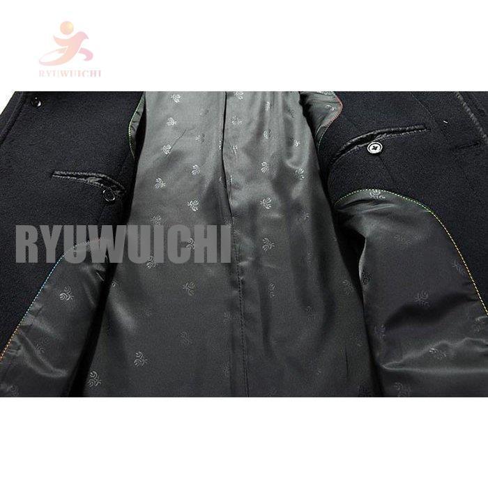 【国産】 チェスターコート メンズ 大きいサイズ アウター 無地 トレンチコート メンズ ロング丈 通勤 【1752933485】(10355円)