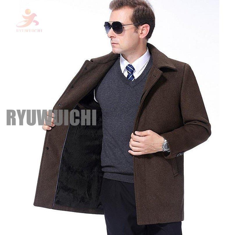 チェスターコート メンズ 大きいサイズ アウター 無地 トレンチコート メンズ ロング丈 通勤 メンズ チェスターコート 大きいサイズ アウター 裏起毛 無地 トレンチコート ロング丈 通勤 グレー ダークベージュ XL 2XL 3XL