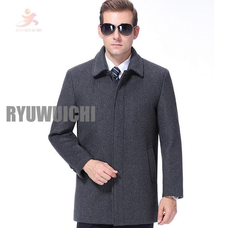 チェスターコート メンズ 大きいサイズ アウター 無地 トレンチコート メンズ ロング丈 通勤 メンズ チェスターコート 大きいサイズ アウター 裏起毛 無地 トレンチコート ロング丈 通勤 グレー ダークベージュ XL 2XL 3XL