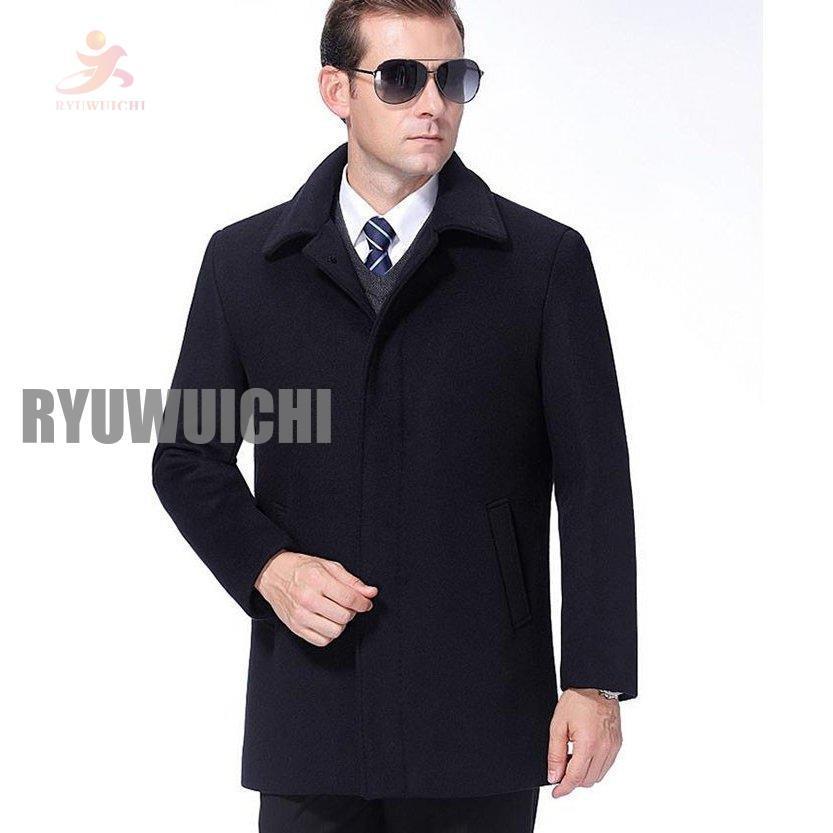 チェスターコート メンズ 大きいサイズ アウター 無地 トレンチコート メンズ ロング丈 通勤 メンズ チェスターコート 大きいサイズ アウター 裏起毛 無地 トレンチコート ロング丈 通勤 グレー ダークベージュ XL 2XL 3XL