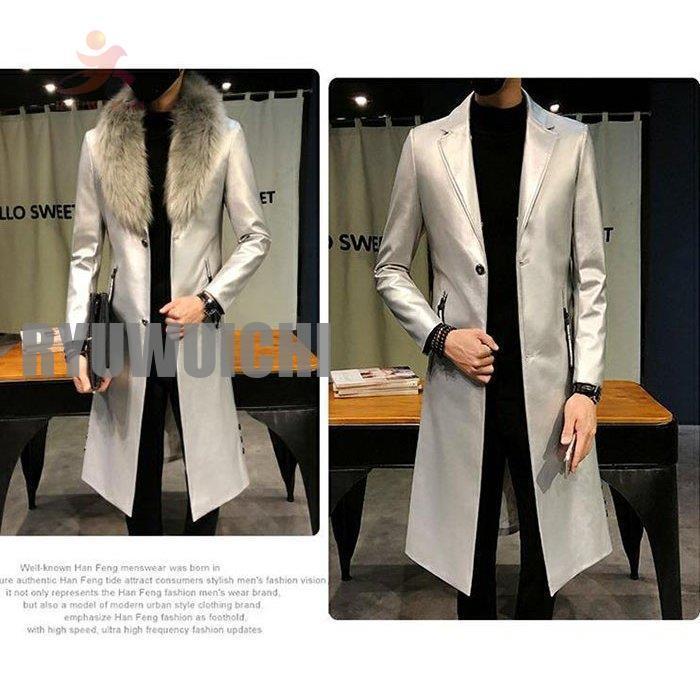 チェスターコート メンズ 大きいサイズ アウター 無地 トレンチコート メンズ ロング丈 通勤 メンズ チェスターコート 大きいサイズ アウター 無地 トレンチコート ロング丈 通勤 XL 2XL 3XL