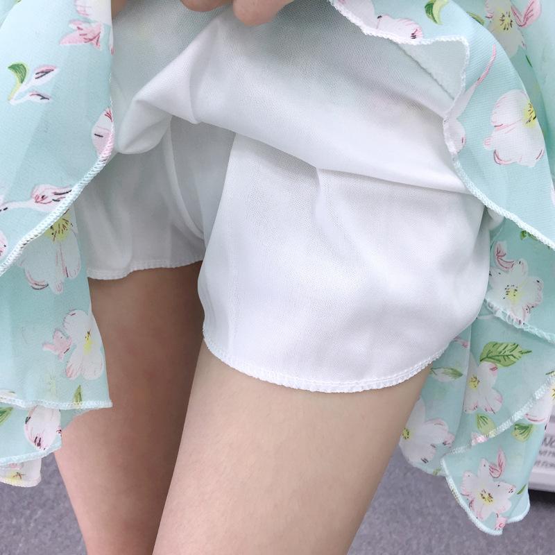 花柄 キュロットスカート スカート ショートパンツ付き フレア 花柄 キュロットスカート スカート ショートパンツ付き フレア