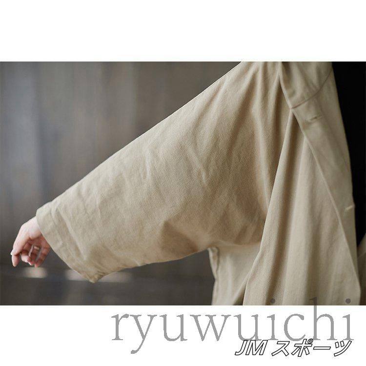 トレンチコート 風レインコート レディース 40代 夏 きれいめ 春 ゆったり 半袖 体型カバー マキシ 50代 30代 着痩せ 韓国風 おしゃれ 新作 | ブランド登録なし | 07