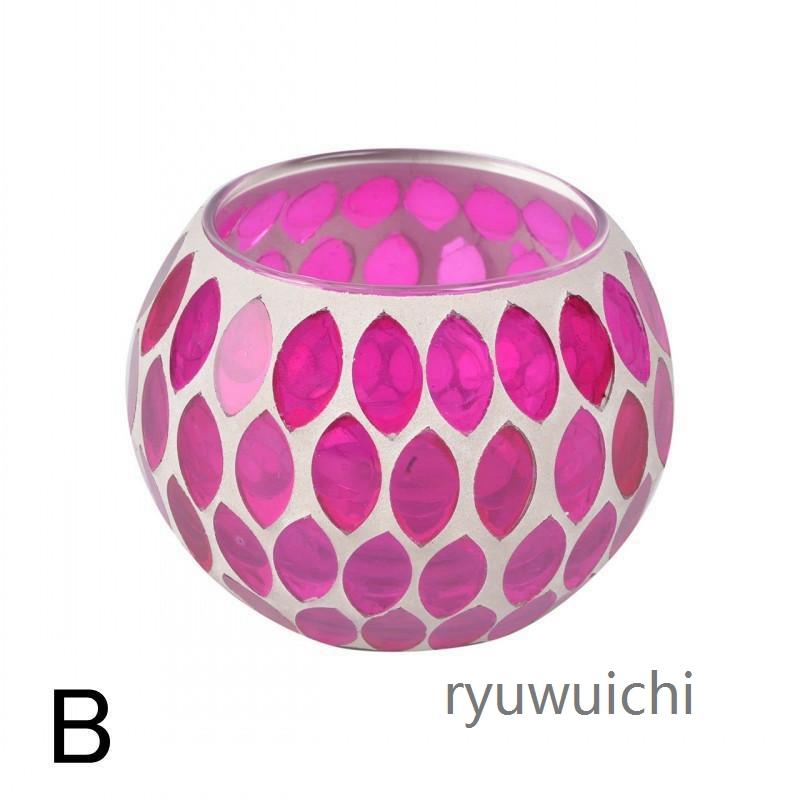 キャンドルスタンド ティファニー キャンドルホルダー ガラス