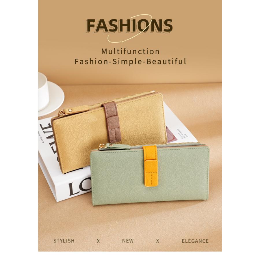 長財布 レディース 大容量 使いやすい カード 薄い 小銭入れ クローバー株式会社 仕切りあり 60代 50代 40代 30代 20代 緑 白 小さめ 敬老の日 三つ折り 長財布 レディース 大容量 使いやすい カード 薄い 小銭入れ 仕切り