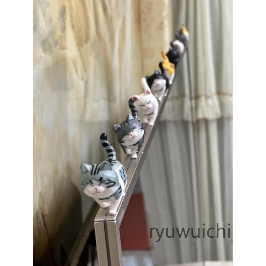 超かわいい 猫の置物 猫グッズ 9個セット 猫柄 縁起 癒し 開運 雑貨