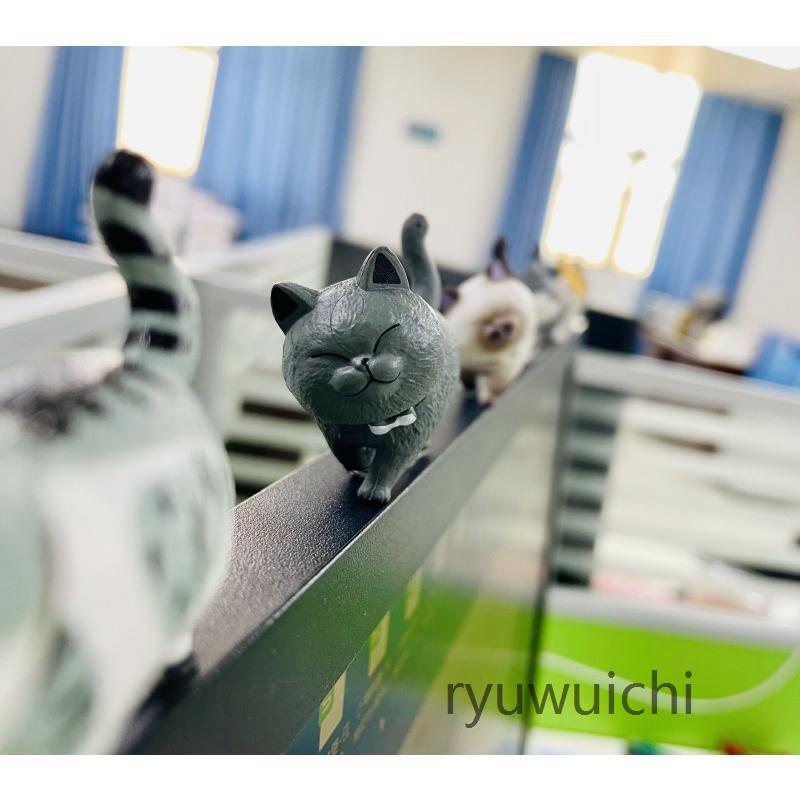 超かわいい 猫の置物 猫グッズ 9個セット 猫柄 縁起 癒し 開運 雑貨