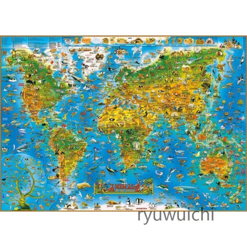 ジグソーパズル パズル 世界地図 1000ピース 地球 知育玩具 知育 幼児