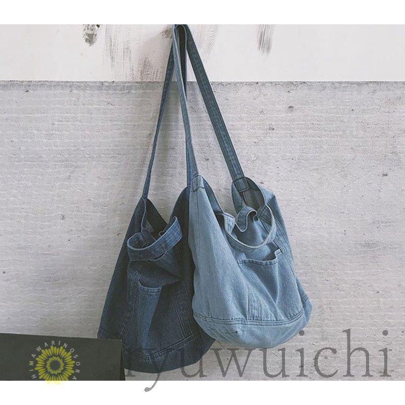 デニムバッグ レディース トートバッグ ショルダーバッグ ハンドバッグ