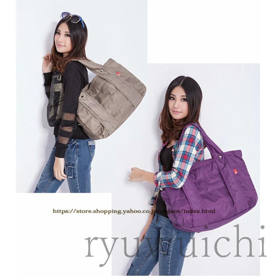 トートバッグ レディース　大容量 大きめ マザーズバッグ ナイロン ショルダーバッグ カバン 斜めがけバッグ a4 軽量 通勤 おしゃれ 撥水 トートバッグ レディース 大容量 大きめ マザーズバッグ ナイロン