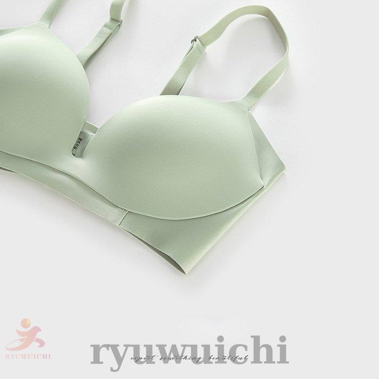 ブラジャー 脇高 脇肉 ブラ ノンワイヤー 小胸 シームレスブラ tシャツブラ 下着 レディース｜ryuwuichi｜08