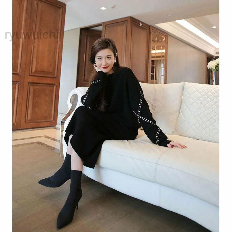 卒業式 服 母 セットアップ レディース ニットセット スカート