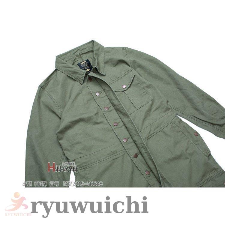 つなぎ おしゃれ メンズ レディース 長袖 ツナギ 作業服 つなぎ服 作業