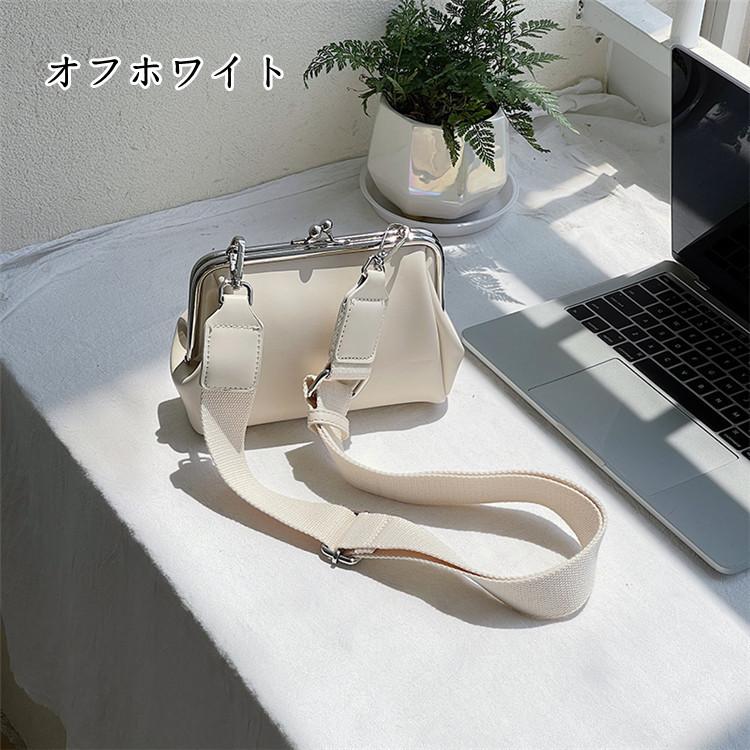 韓国カロスキル購入パステルがま口バッグ パステルブルー 3/5まで！ コロンとしたシンプルレトロな「itsu mono がま口ミニボストンバッグ