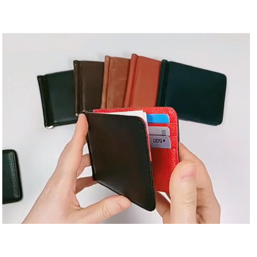 マネークリップ 財布 メンズ レディース 栃木レザー 牛革 革 レザー KC