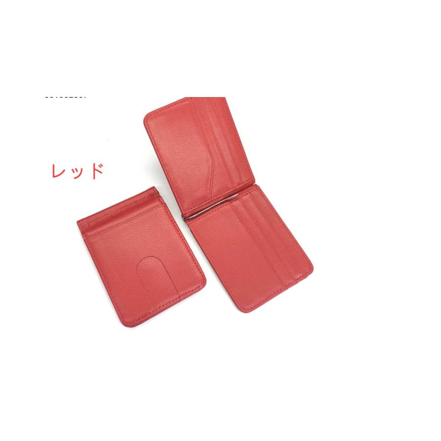 マネークリップ 財布 メンズ レディース 栃木レザー 牛革 革 レザー KC