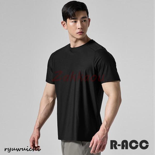 ジムウェア Tシャツ 半袖 トレーニング メンズ スポーツTシャツ 丸首