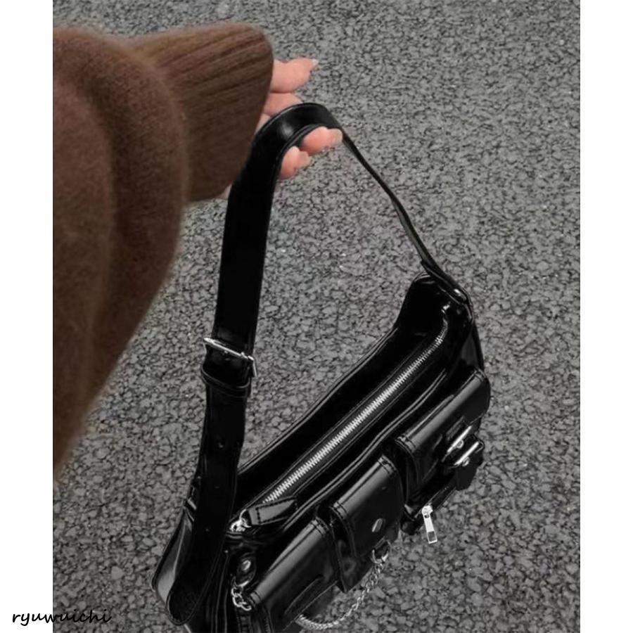 ショルダーバッグ マルチポケット肩掛け鞄 : 龍一ストア - 通販