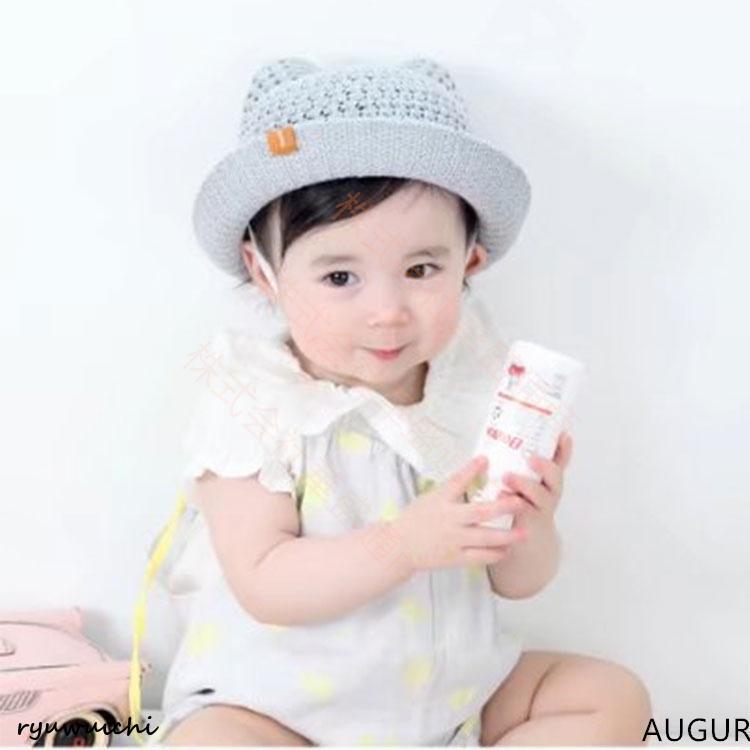 ベビー帽子 夏 春夏 44cm uv 日除け サイズ 夏用 男の子 女の子 男女