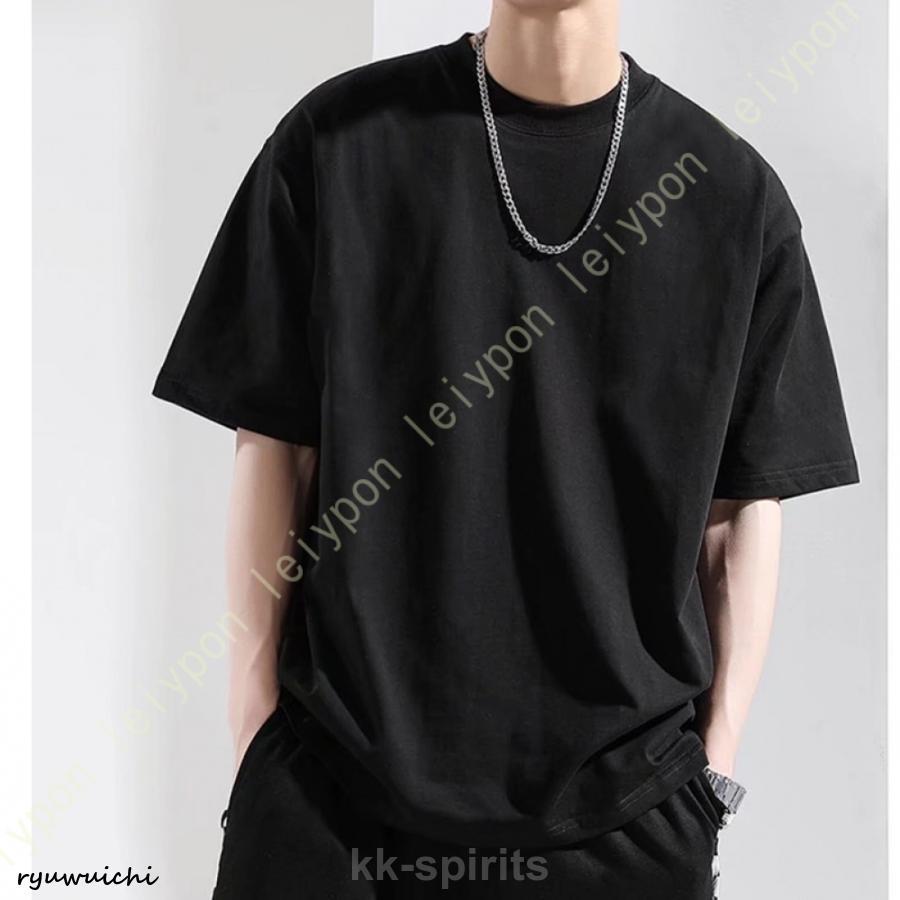 Tシャツ メンズ 半袖 綿100 夏服 大きいサイズ 無地 tシャツ 五分袖