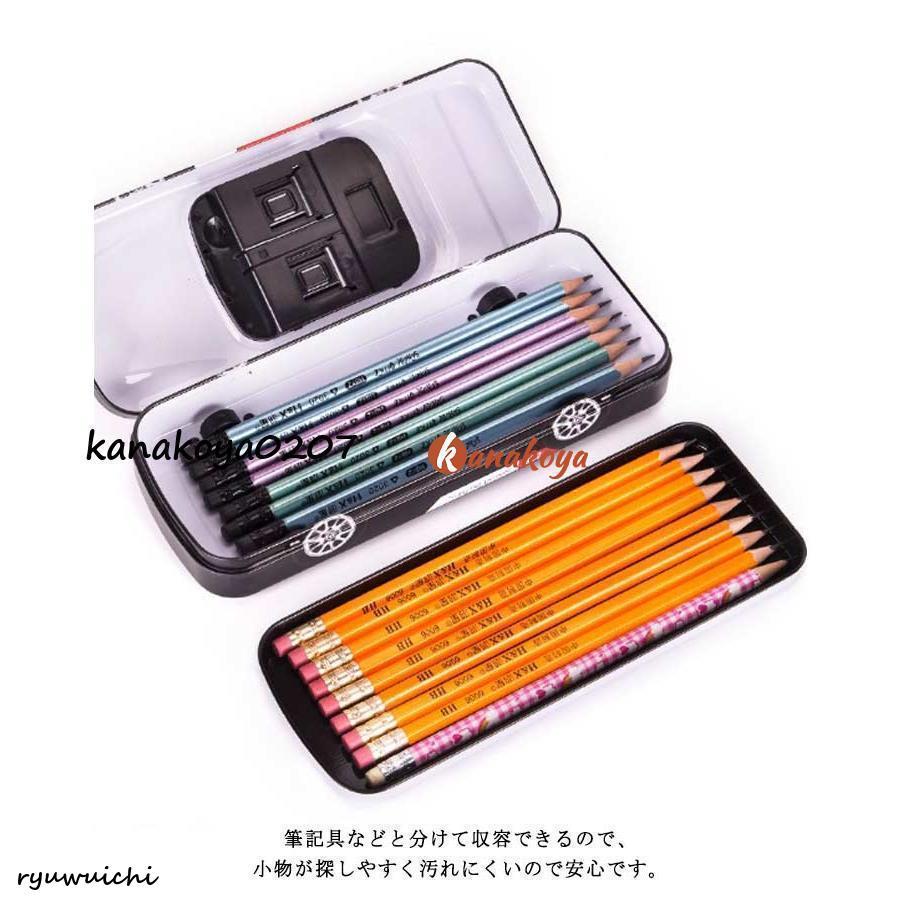 車ペンケース 筆箱 おもしろ ペンケース かわいい ふでばこ 乗り物 筆