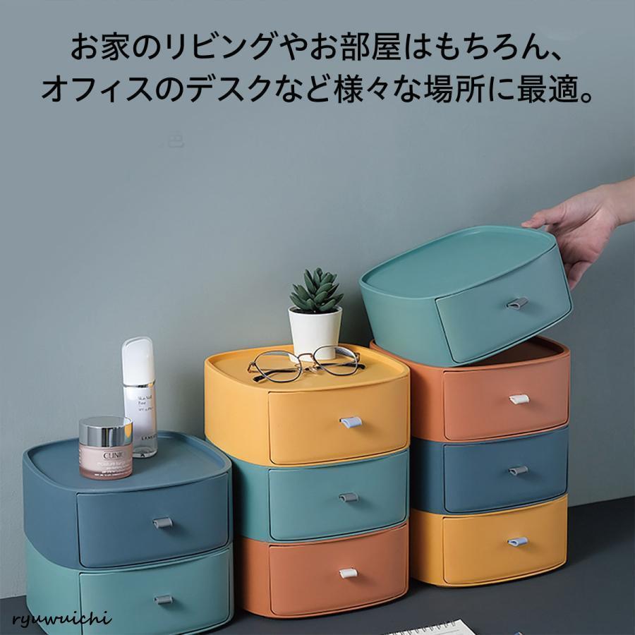 卓上 収納ボックス 同色2個セット 収納 ラック デスク 周り 整理 整頓